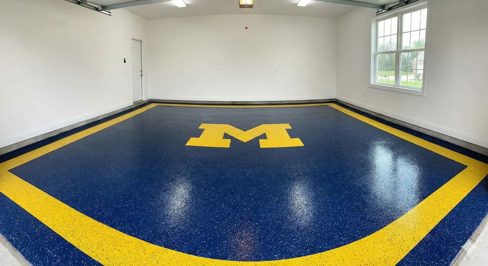 Michigan Destroys Garage Floors